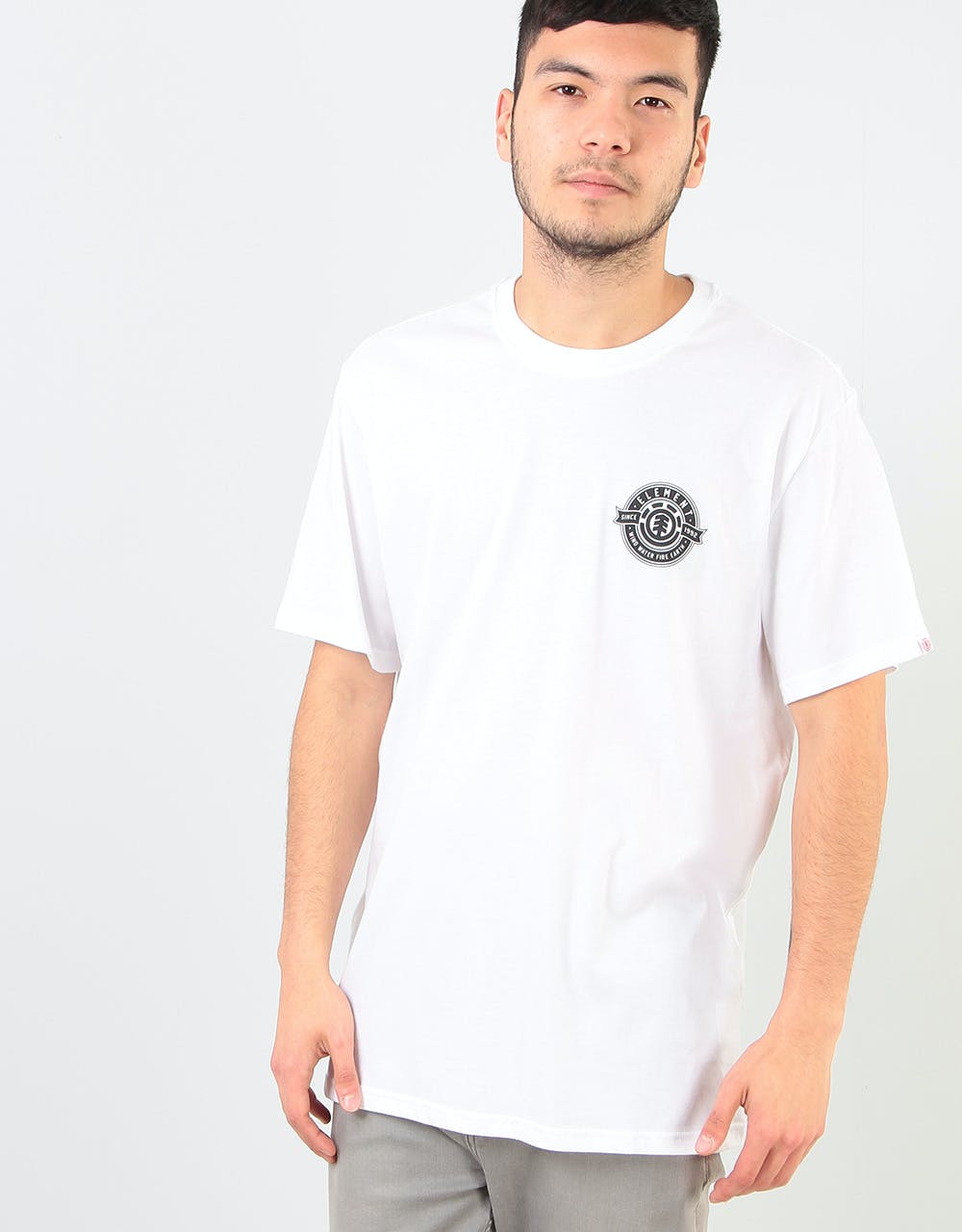 Element Medallion T-Shirt - Optic White
