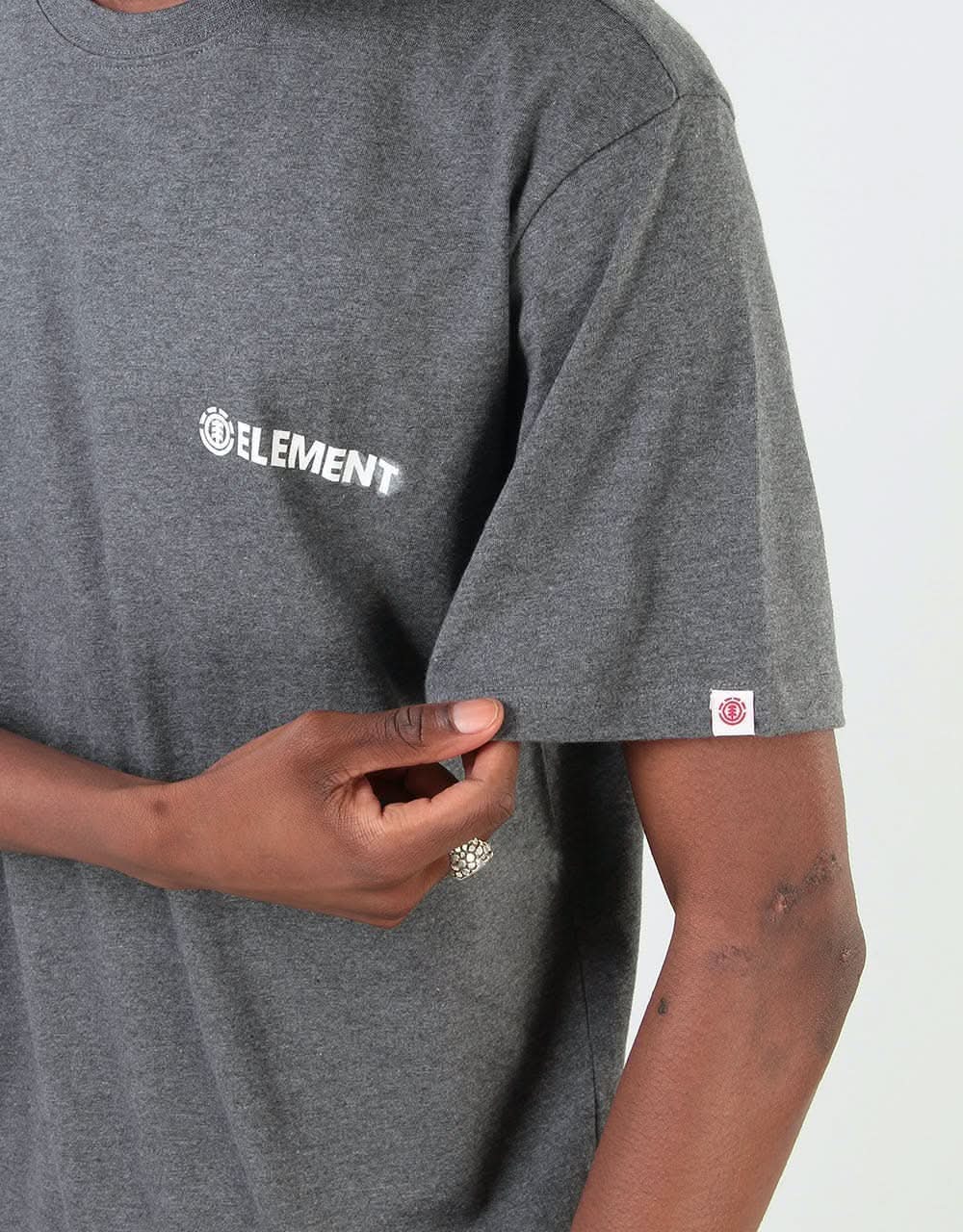Element Blazin Chest T-Shirt - Charcoal Heather