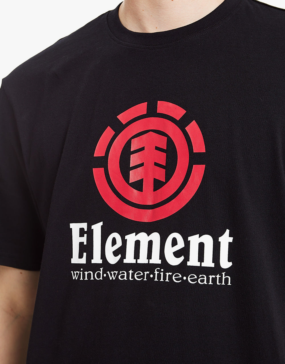 Element Vertical T-Shirt - Flint Black
