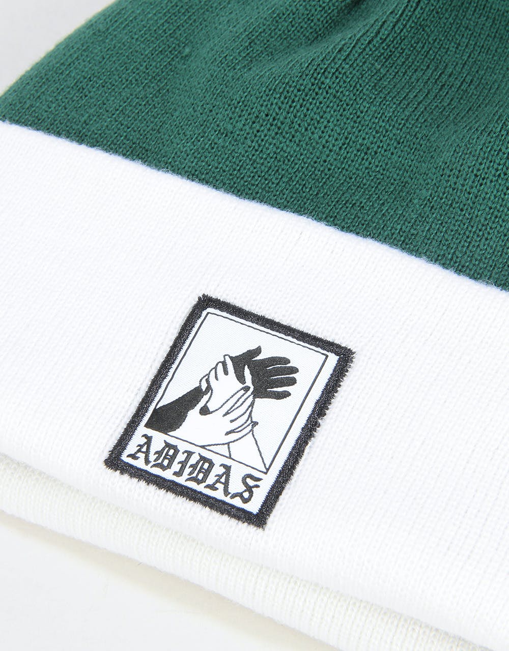 Adidas Josh Beanie - Collegiate Green/White