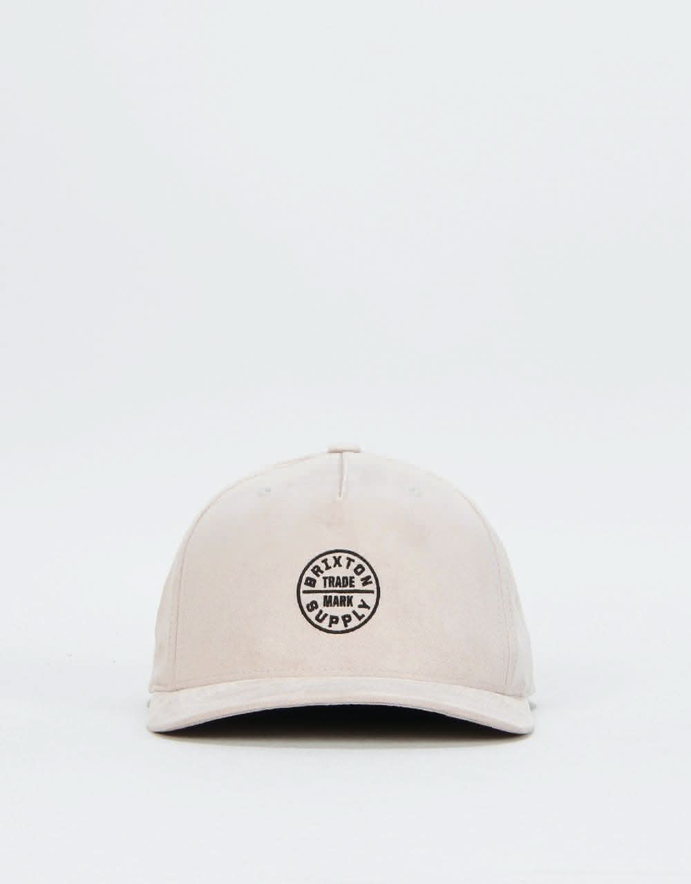 Brixton Oath 110 Snapback Cap - Vanilla