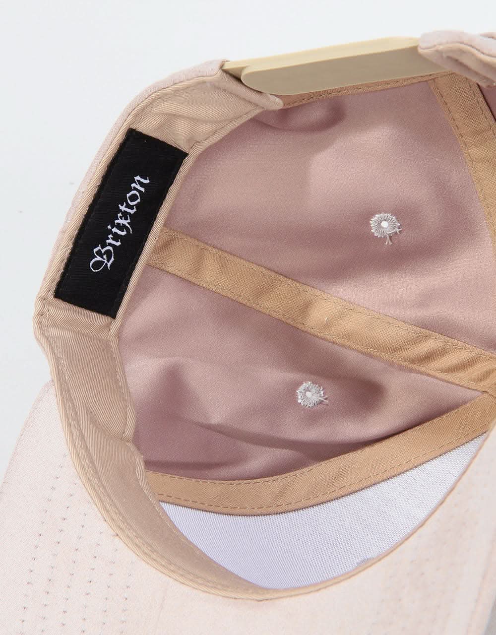 Brixton Oath 110 Snapback Cap - Vanilla