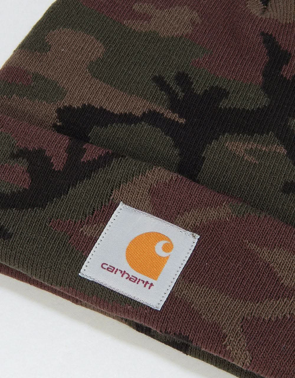 Carhartt WIP Camo Evergreen  Beanie - Camo Evergreen