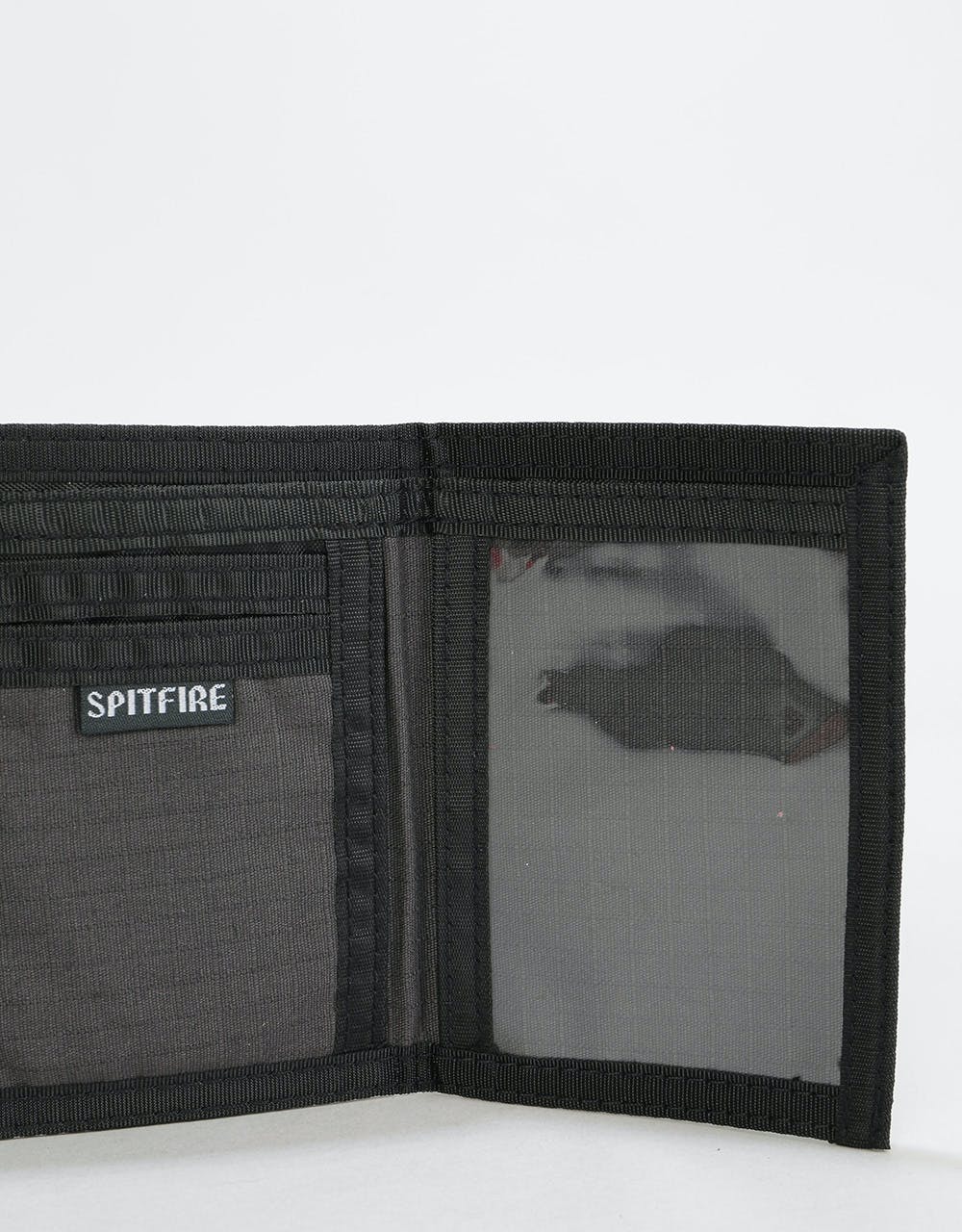 Spitfire Bighead Emblem Wallet - Grey/Black