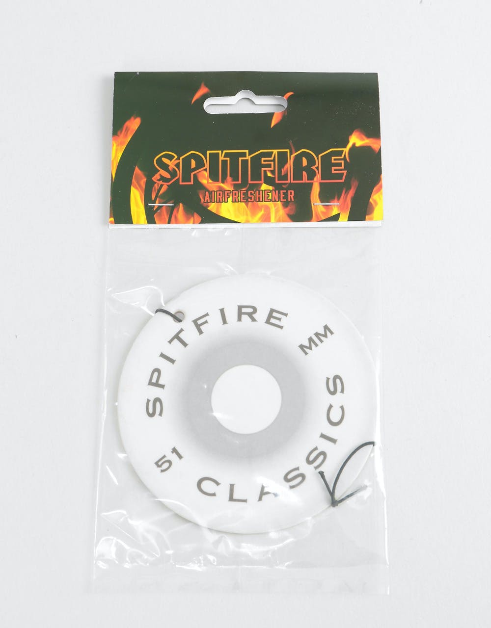 Spitfire Classics Wheel Air Freshener - Red/Black