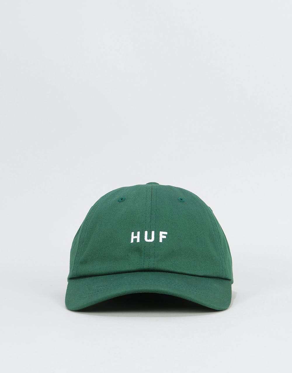 HUF OG Logo Curved Visor Cap - Botanical Green