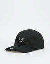 Krooked Kat Strapback Cap - Black/White