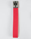 Independent Clipped Web Belt - Cardinal Red
