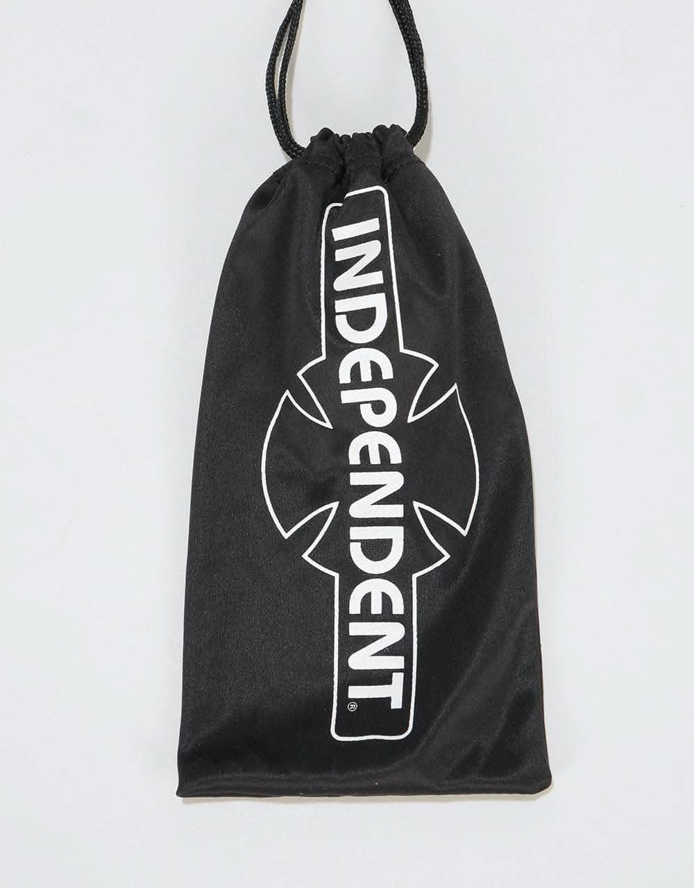 Independent Bar Cross Primary Sunglasses - Black/White