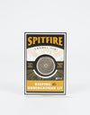 Spitfire Swirl Pin - Silver/Black