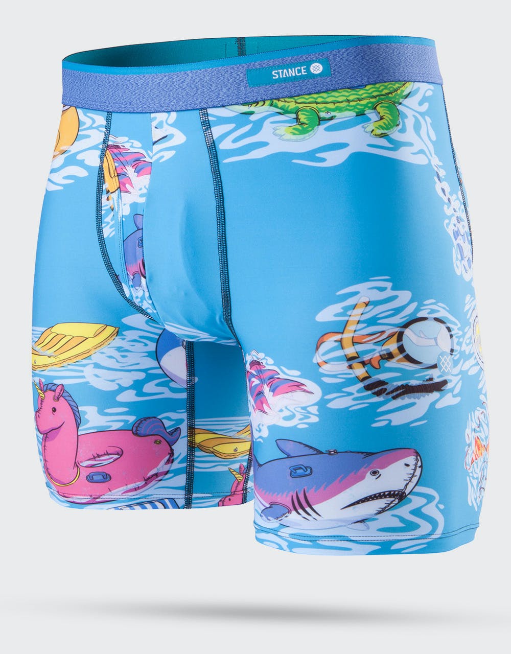 Stance Pool Party Poly Blend Boxer Shorts - Multi