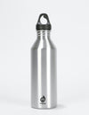 Mizu M8 Single Wall 800ml/27oz Water Bottle - Stainless/Black