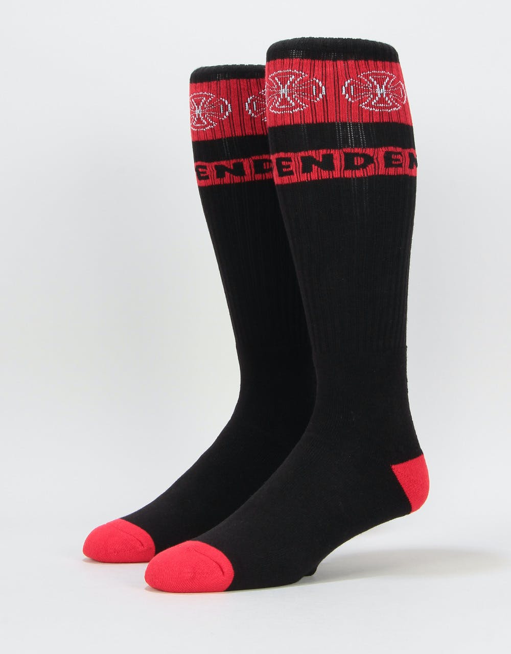 Independent Woven Crosses Socks - Black
