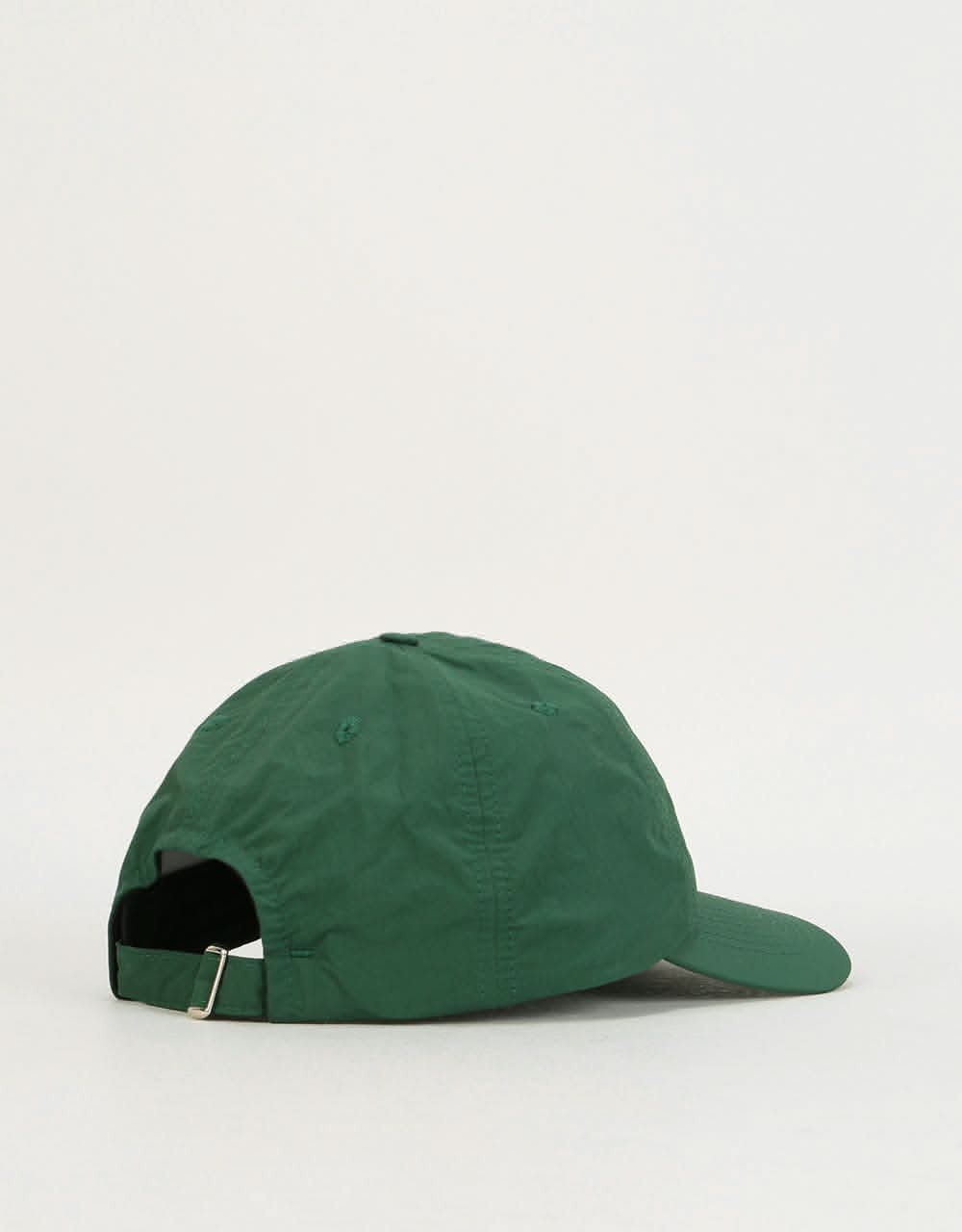 Magenta Nylon Dad Cap - Green Nylon
