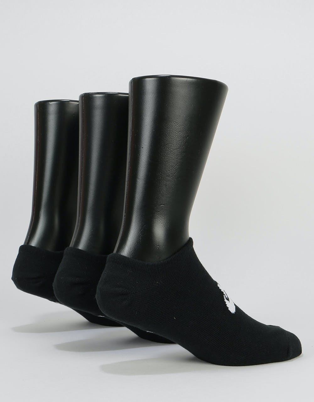 Nike SB Essential No Show Socks 3 Pack - Black/White
