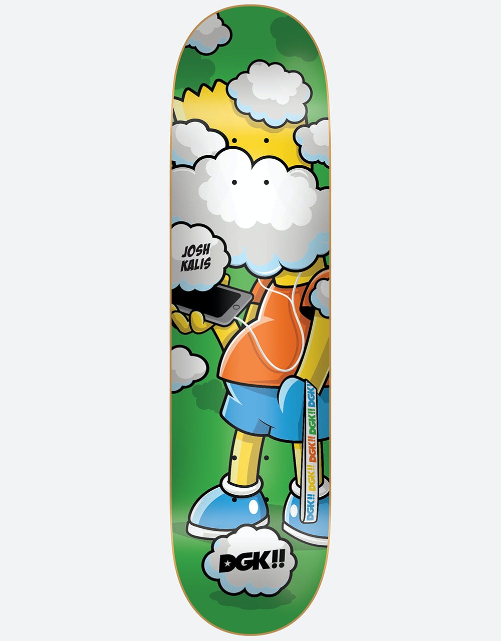 DGK Kalis Clouded Skateboard Deck - 8.25"