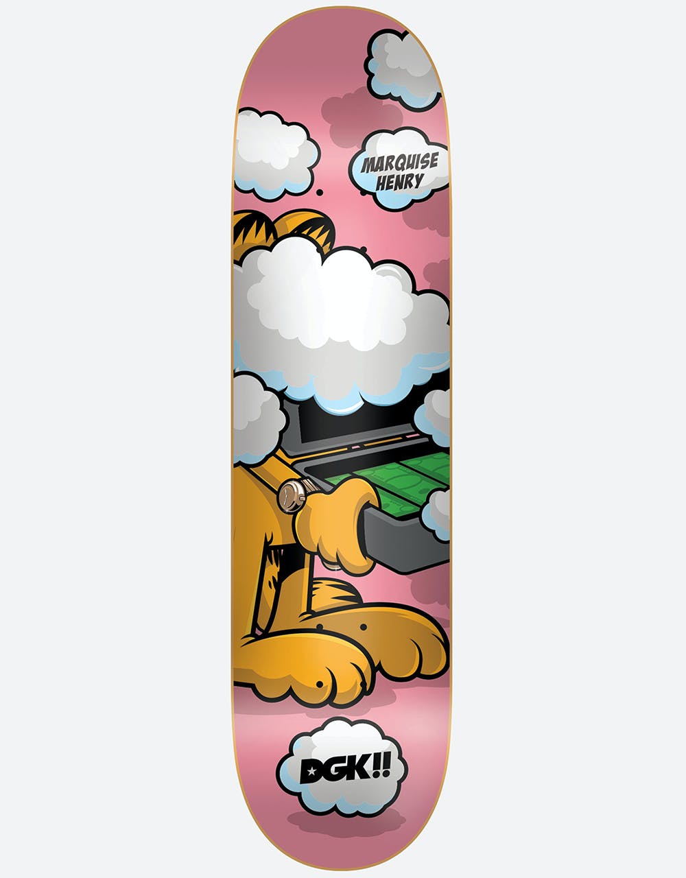 DGK Quise Clouded Skateboard Deck - 8.38"