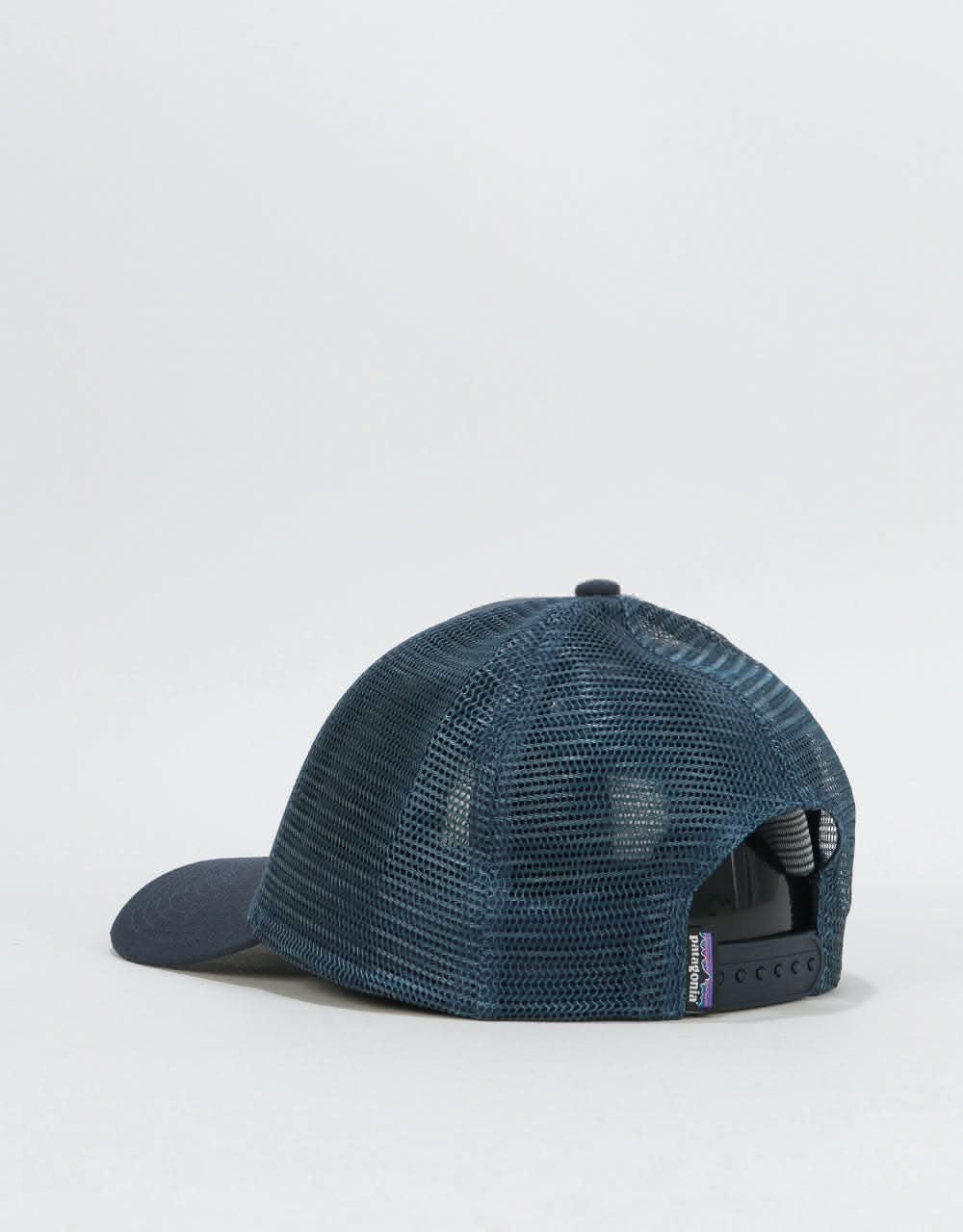 Patagonia P-6 Logo LoPro Trucker Cap - Navy Blue/Navy Blue
