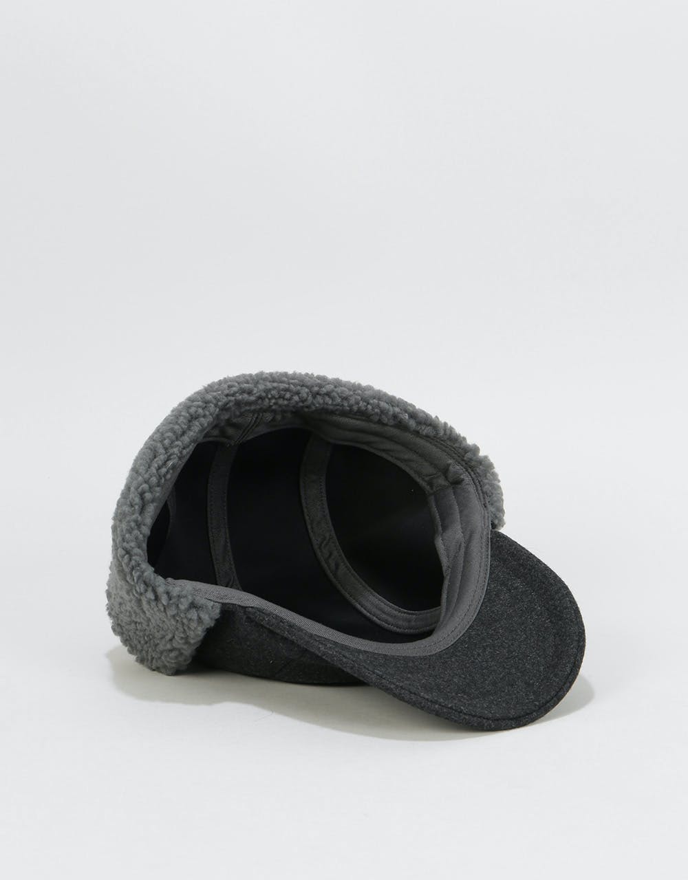 Patagonia Recycled Wool Earflap Cap - Forge Grey