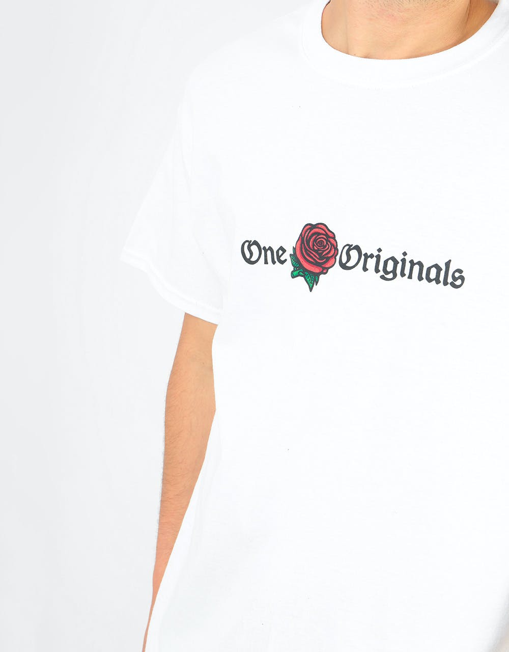 Route One Rose OG T-Shirt - White