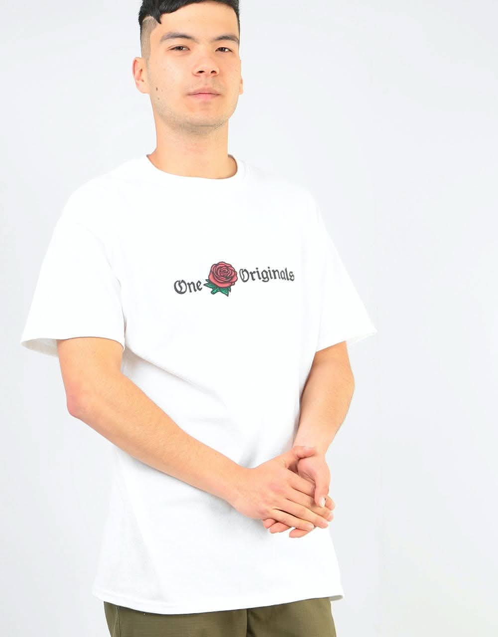 Route One Rose OG T-Shirt - White