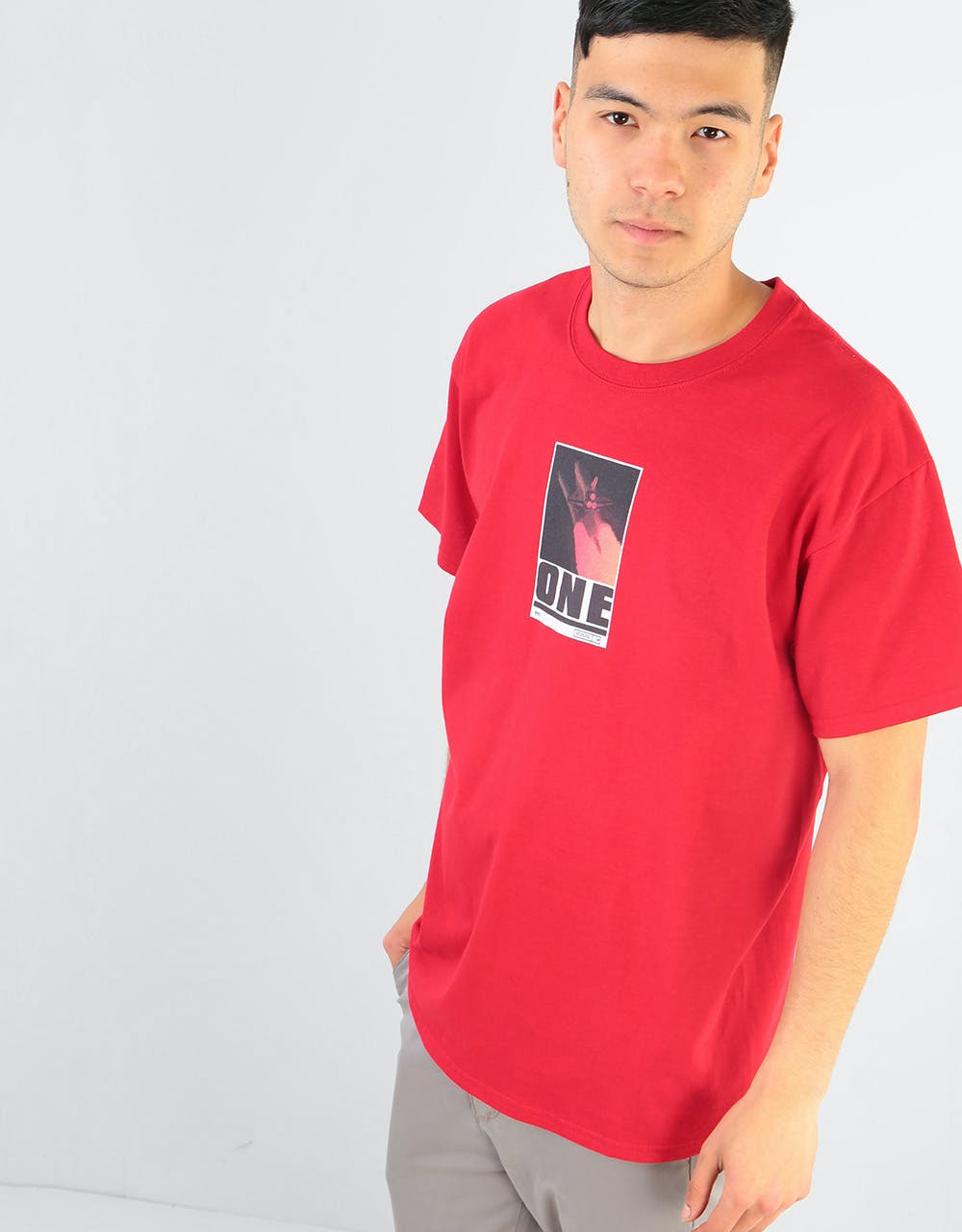 Route One Lift Off T-Shirt - Cherry Red