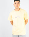 Route One Cherry Blossom T-Shirt Vegas Gold
