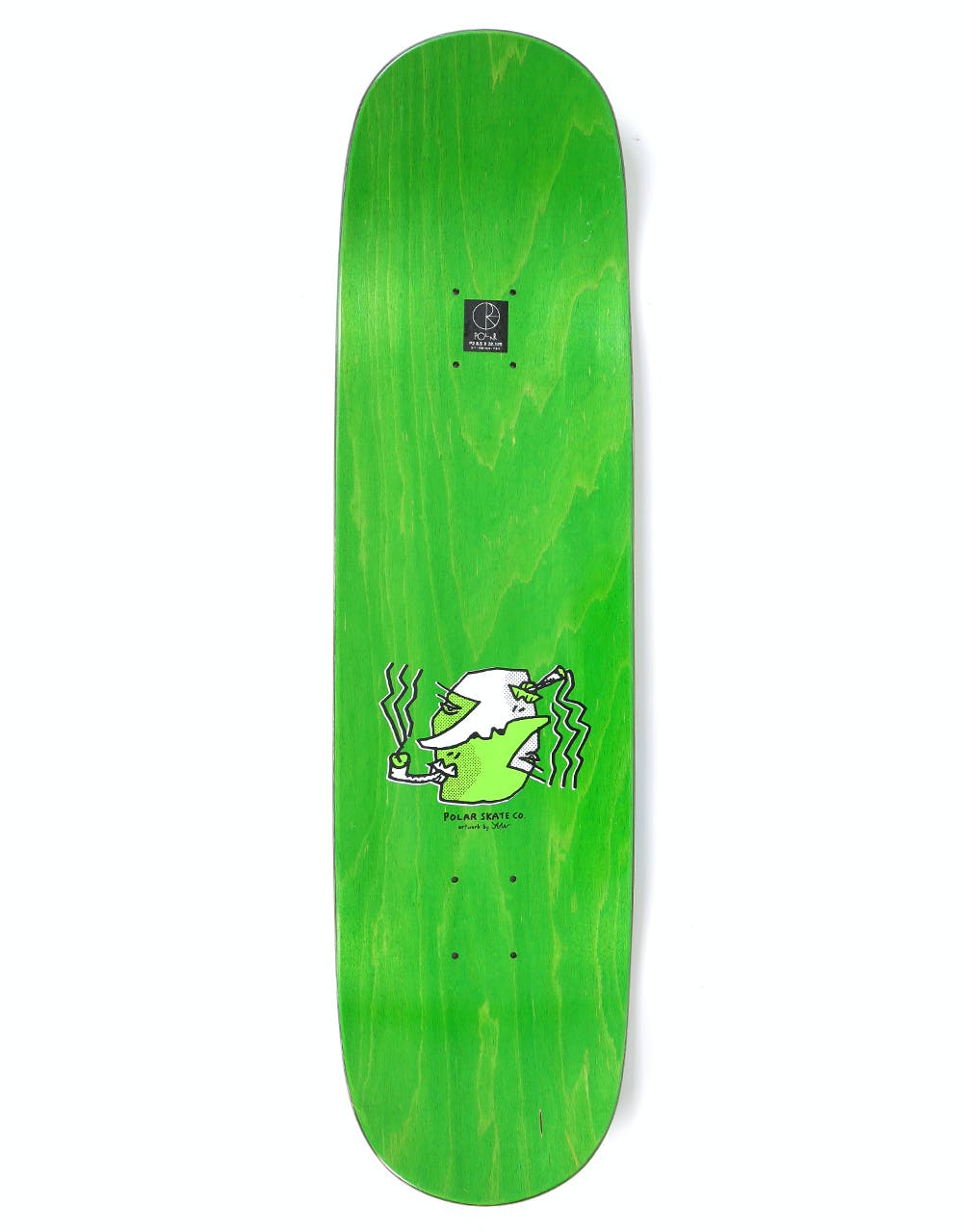 Polar Smoking Heads Skateboard Deck - P2 Shape 8.5"