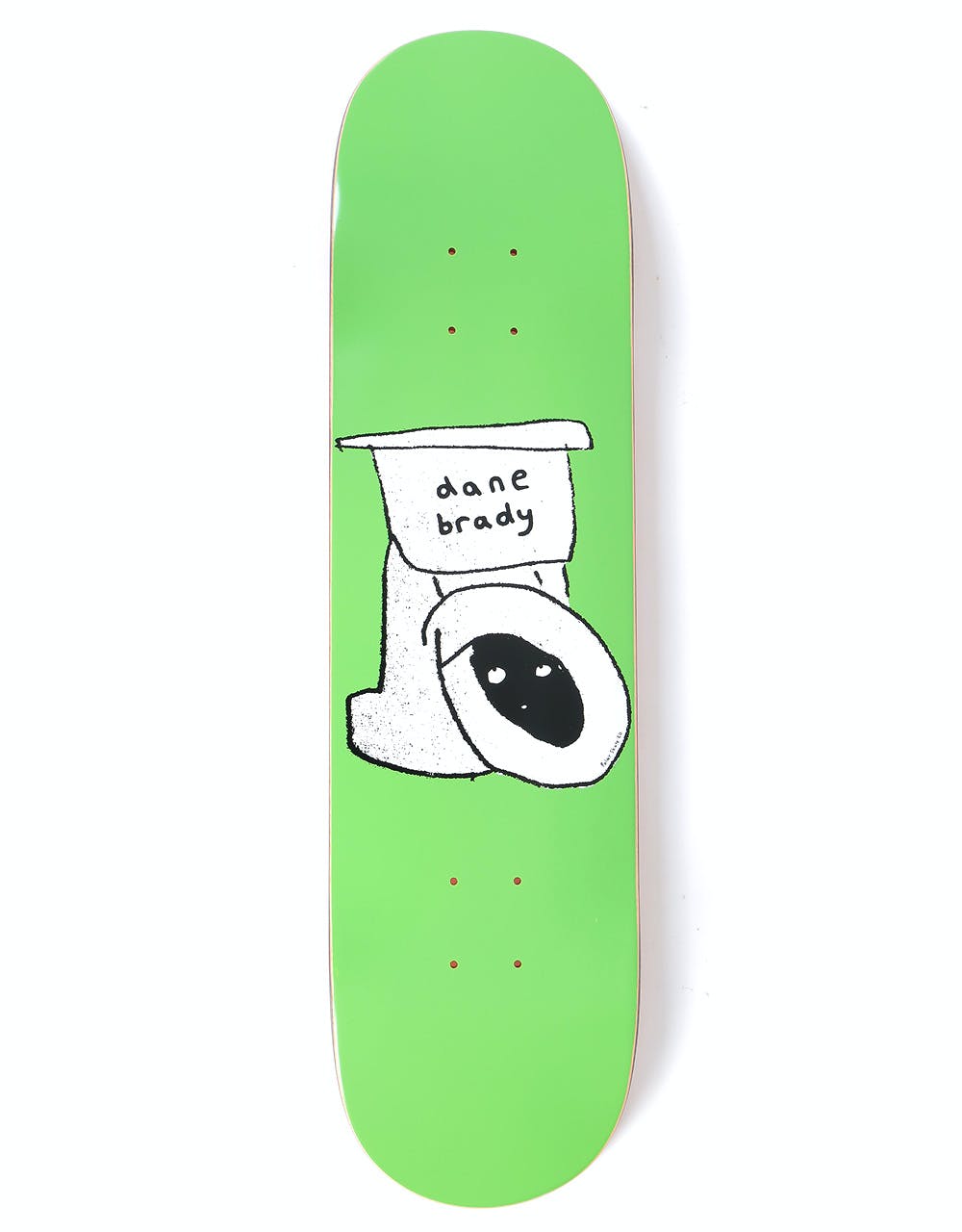 Polar Brady Toilet Skateboard Deck - 8"