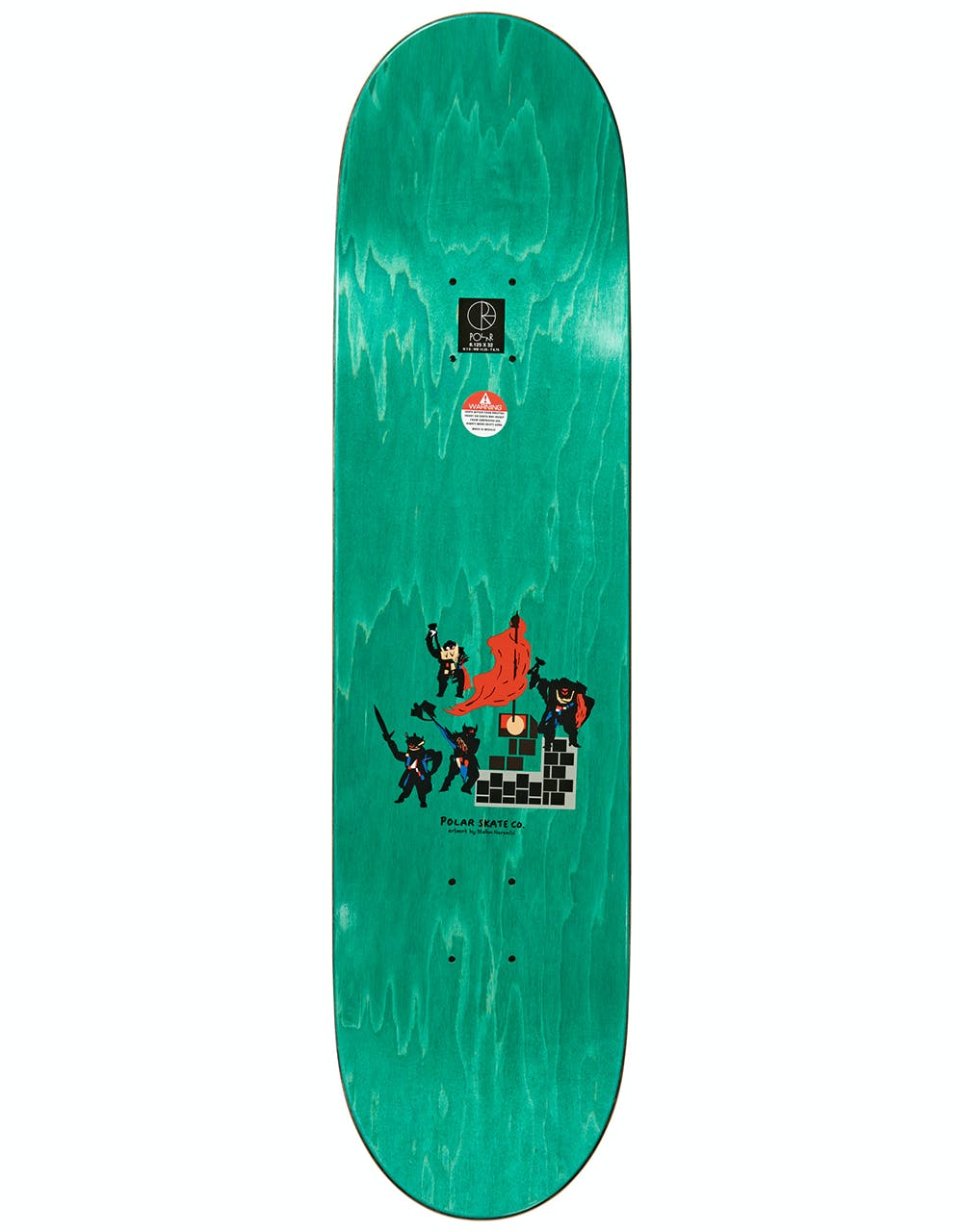Polar Boserio Gnarhammer Skateboard Deck - 8.125"