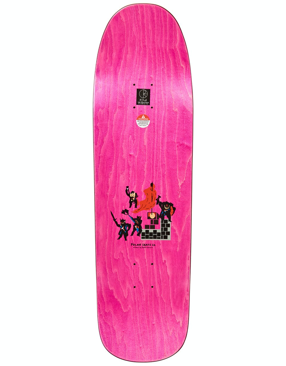 Polar Boserio Gnarhammer Skateboard Deck - 1991 Shape 9.25"