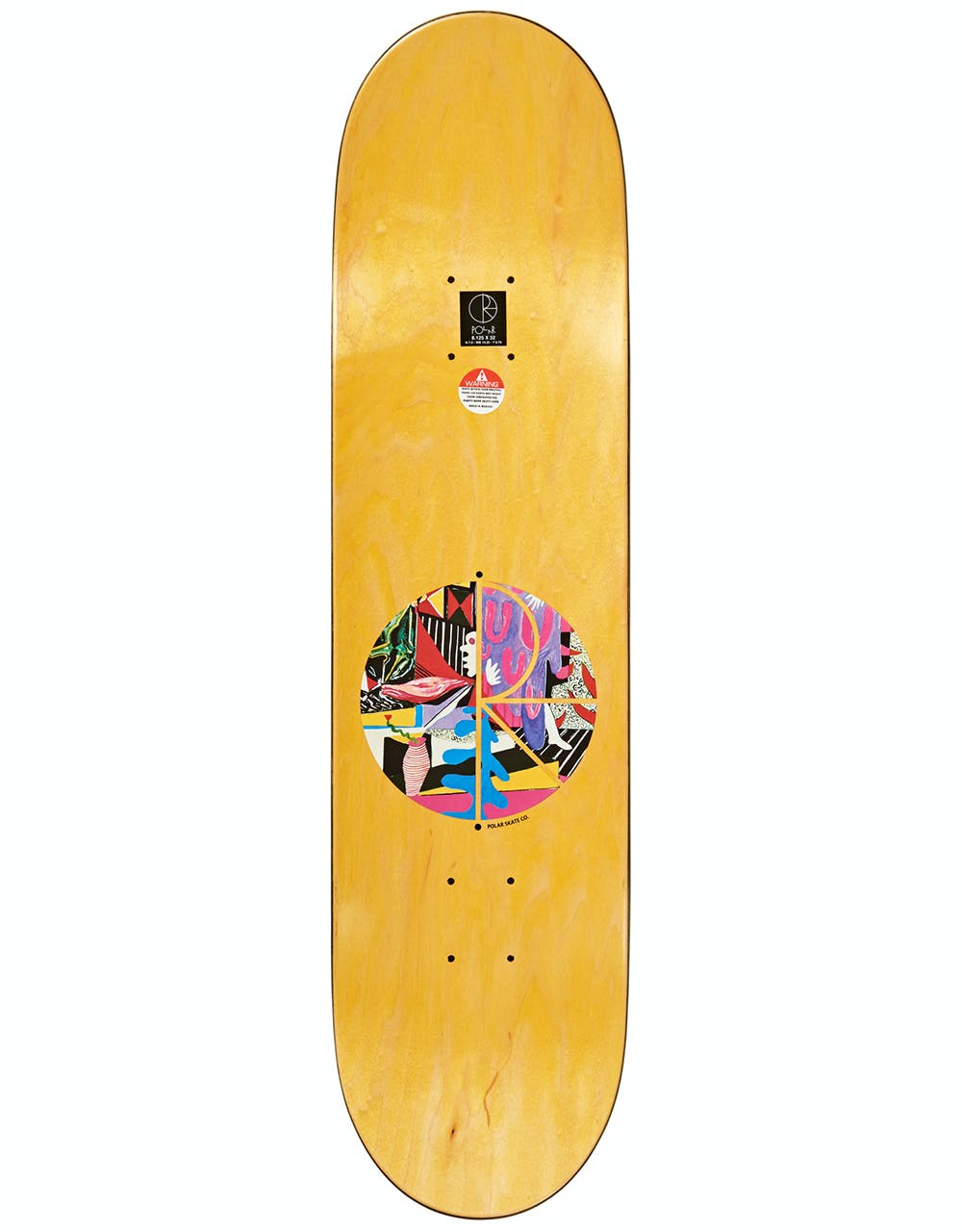 Polar Boserio Hide Out Skateboard Deck - 8.125"