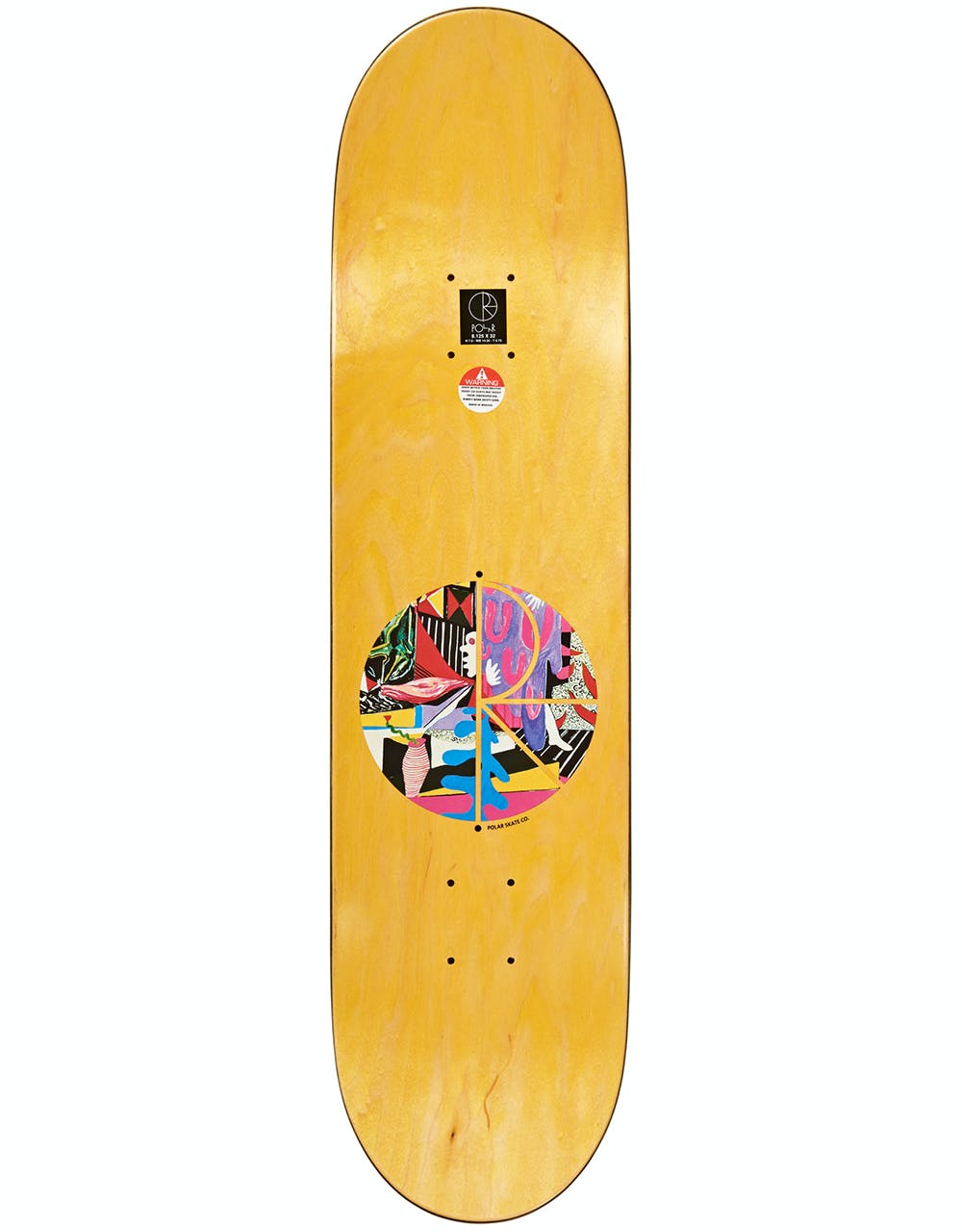 Polar Boserio Hide Out Skateboard Deck - 8.625"