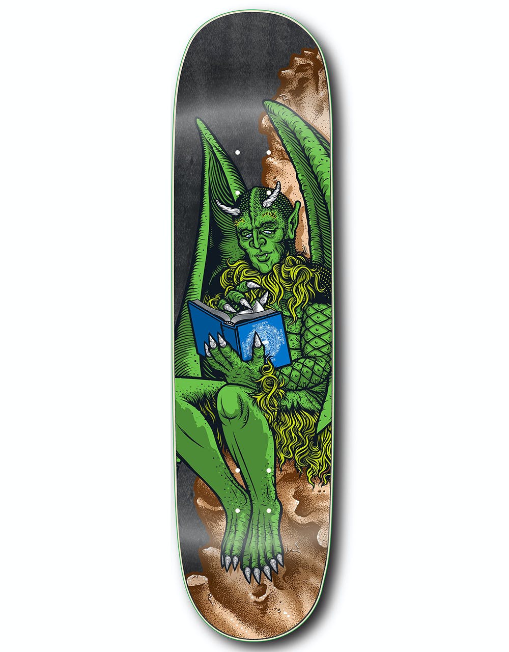 StrangeLove x Todd Bratrud Gargoyle Skateboard Deck - 8.375"