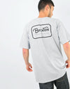 Brixton Grade T-Shirt - Heather Grey/Black