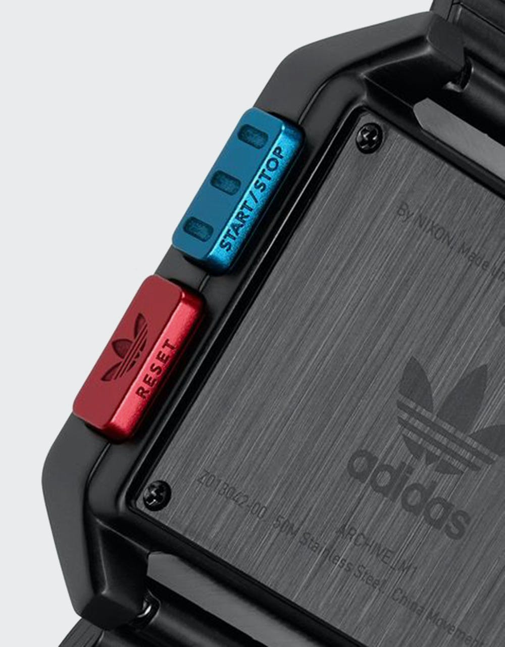 Adidas Archive M1 Watch - Black/Blue/Red