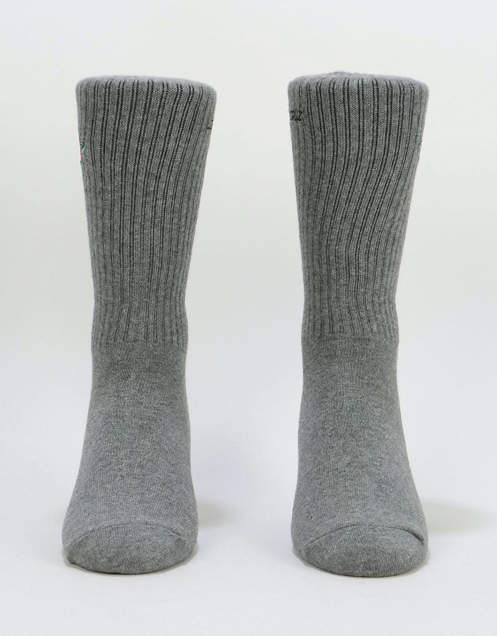 Santa Cruz Dressen Rose Kit Socks - Charcoal Heather