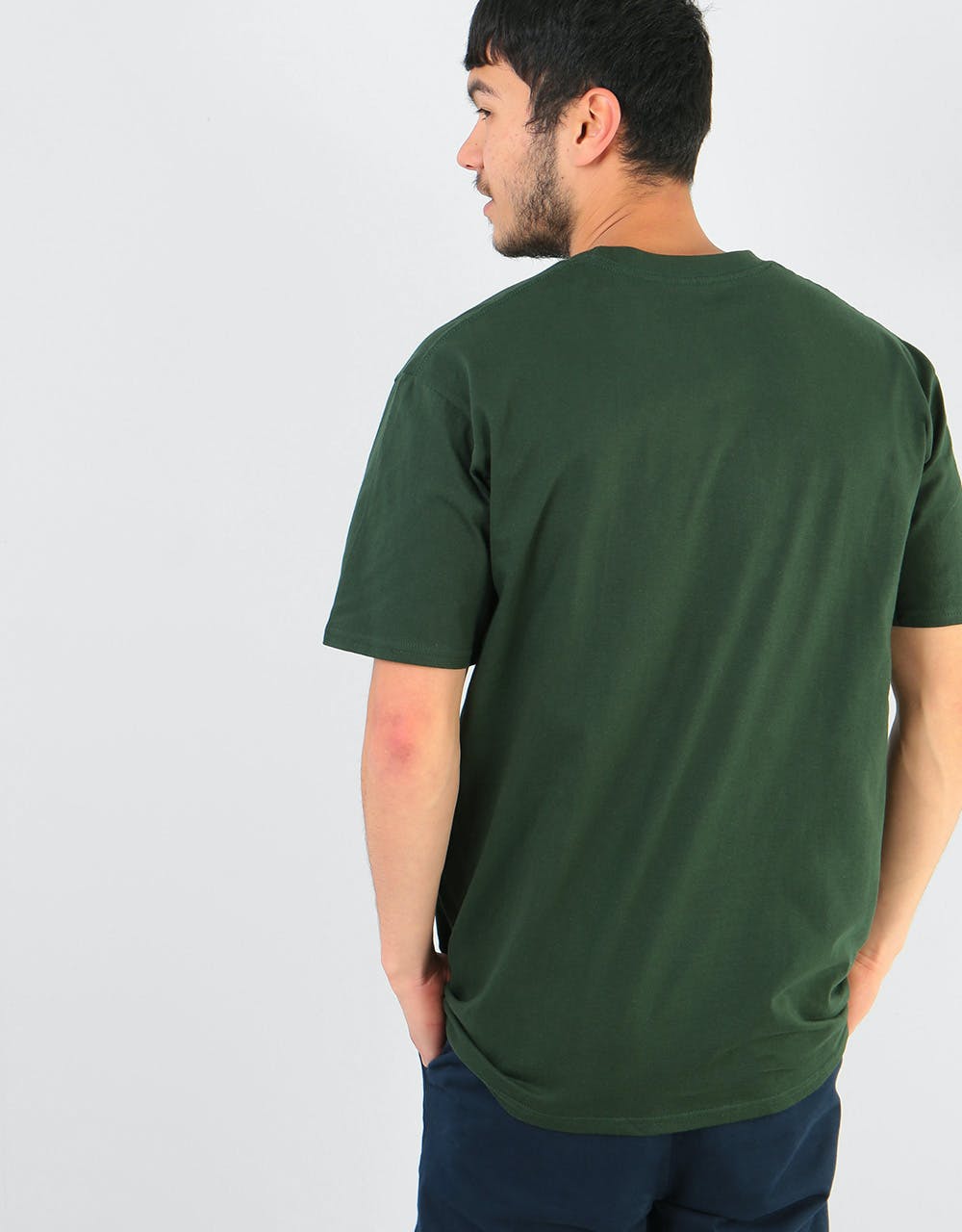 Zoo York Outline T-Shirt - Forest Green