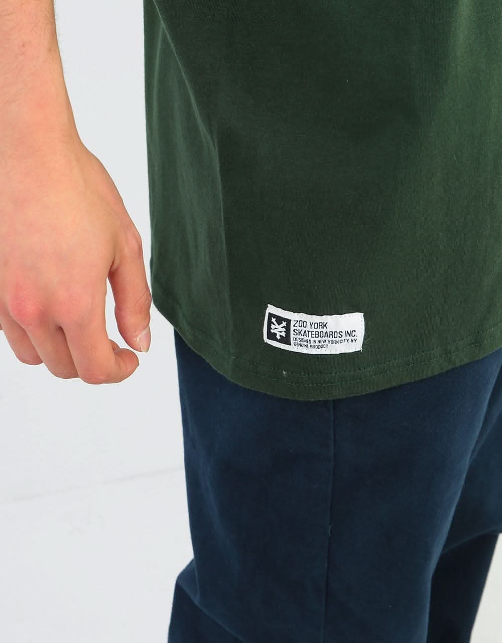 Zoo York Ninety 3T-Shirt - Forest Green