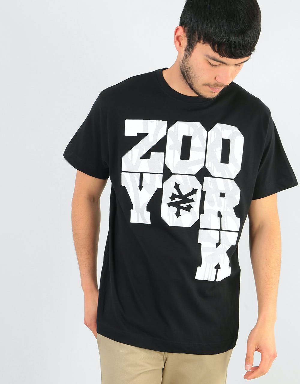 Zoo York Graffiti Stack T-Shirt - Black