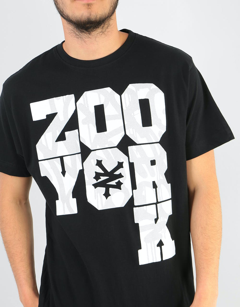 Zoo York Graffiti Stack T-Shirt - Black