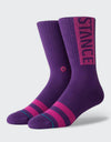 Stance OG Classic Crew Socks - Purple