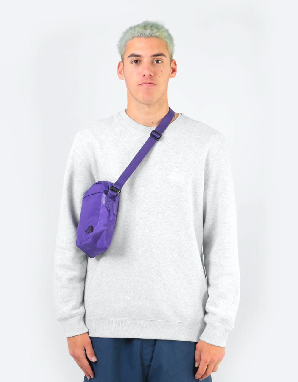The North Face Convertible Cross Body Bag - Hero Purple/TNF Black