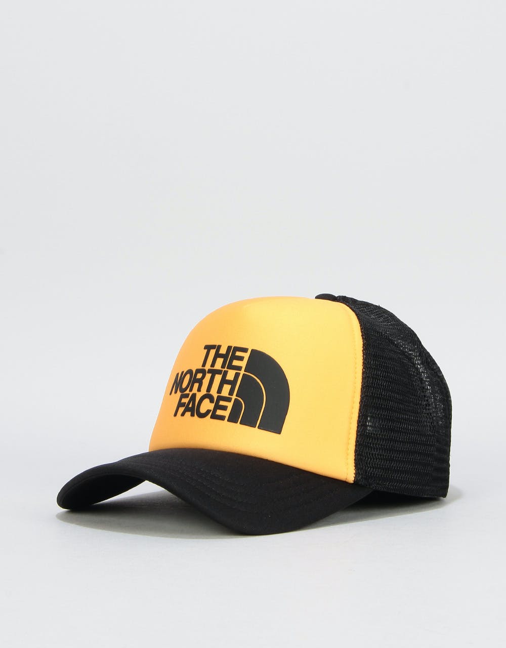 The North Face Logo Trucker Cap - TNF Yellow/TNF Black