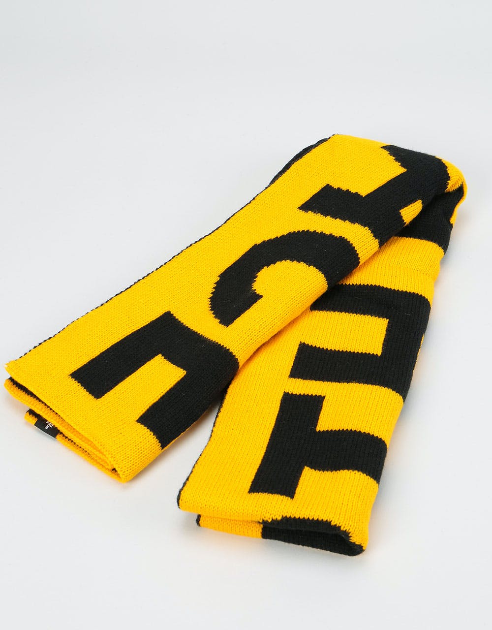 The North Face Logo Scarf - TNF Yellow/TNF Black