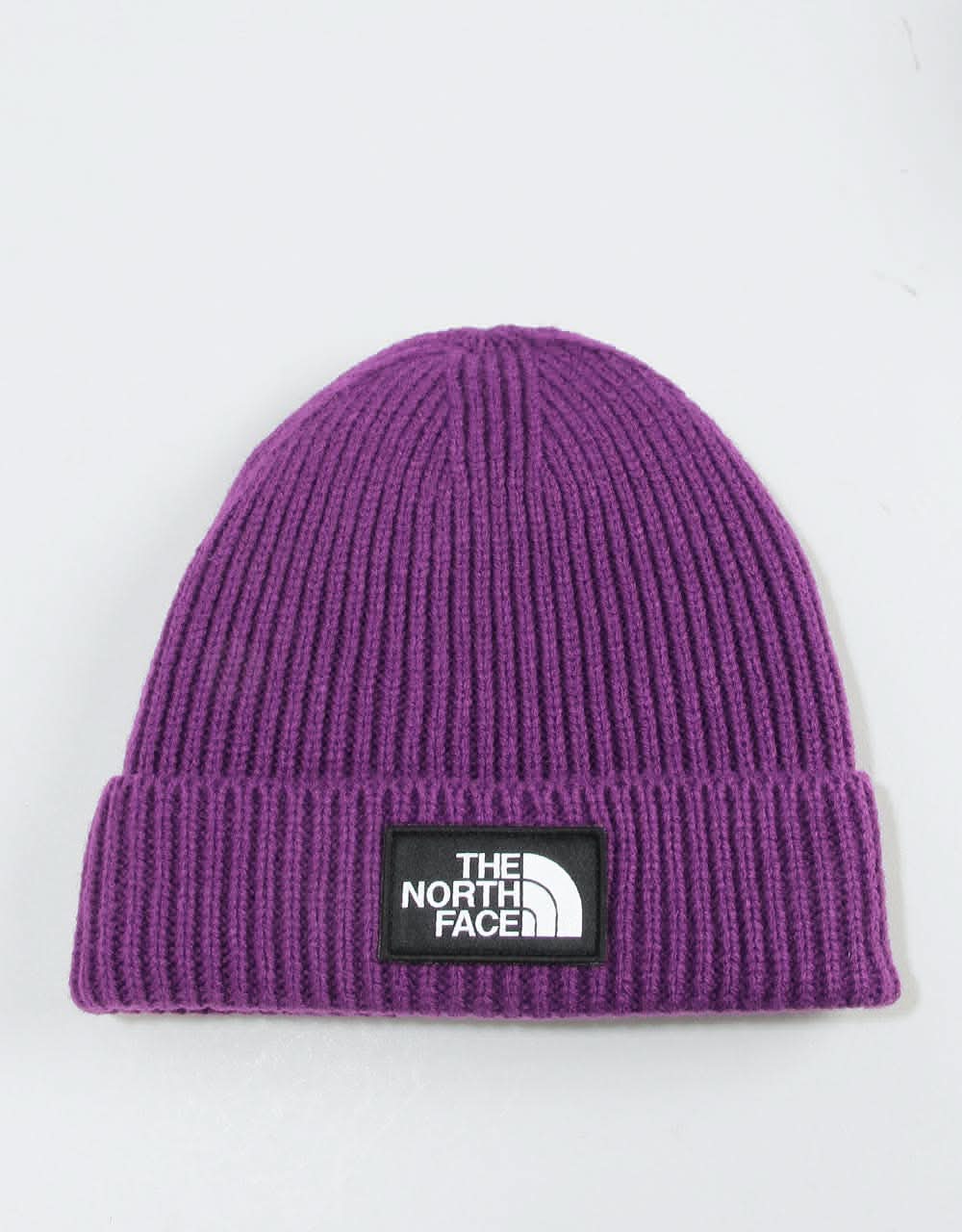 North face sales purple beanie