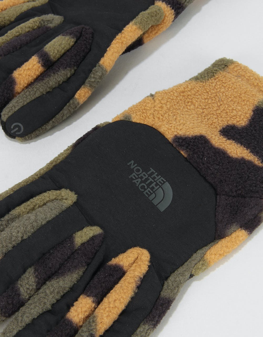 The North Face Denali Etip Gloves - Burnt Olive/Green Wood Camo