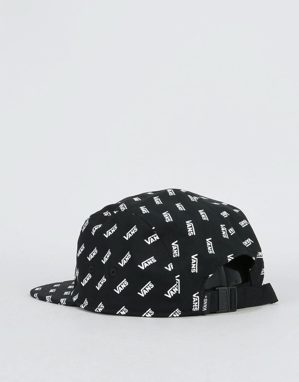 Vans Retro Allover 5 Panel Cap - Black Retro Vans
