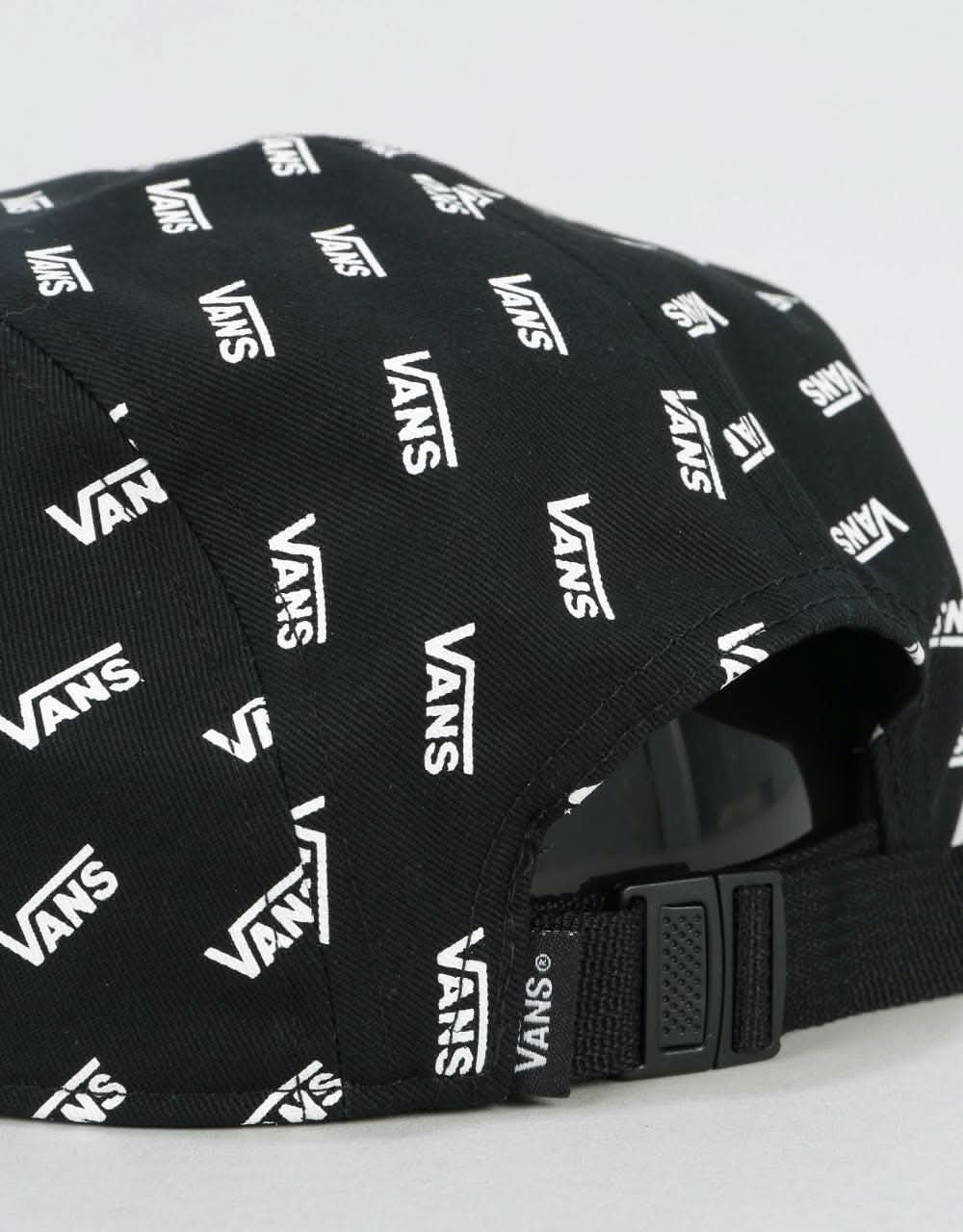 Vans Retro Allover 5 Panel Cap - Black Retro Vans