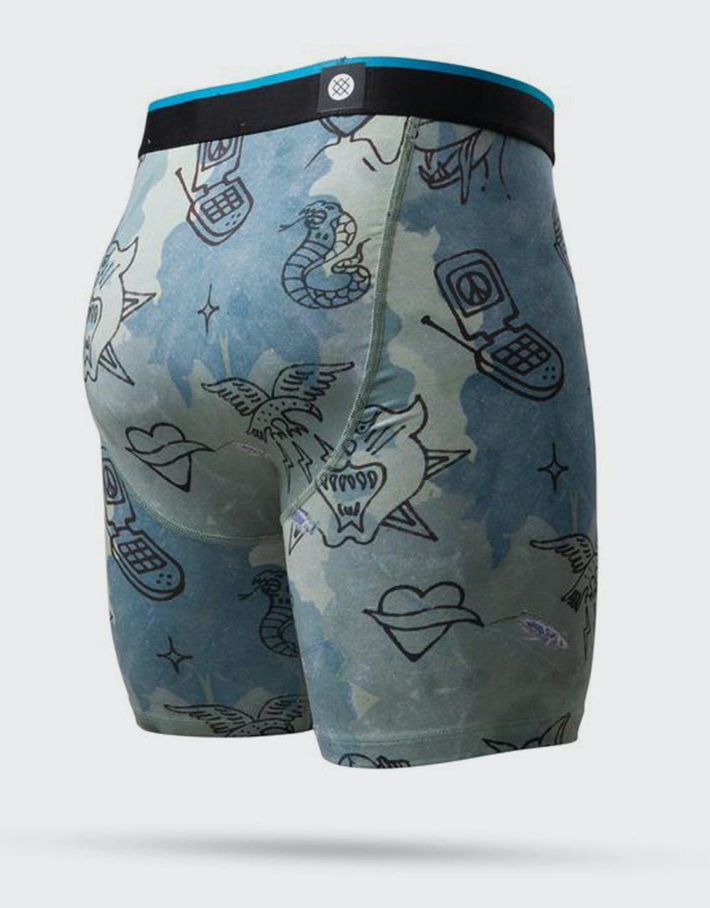 Stance Battle Poly Blend Boxers - Green